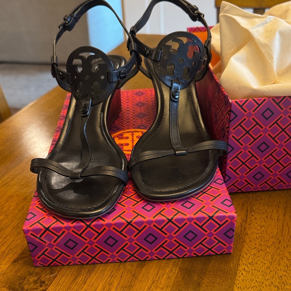 Tory Burch Black Sandals